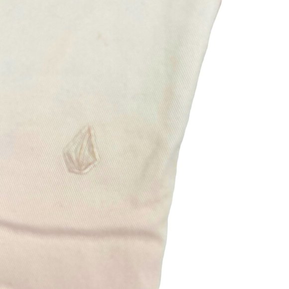 Volcom Dress Pants Womens Sz 28 Beige Fix Waist Slim Straight Regular Fit $75Nwt - Picture 5 of 15